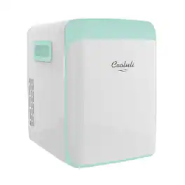 Cooluli - Classic 0.5 Cu. Ft. Mini Fridge - Teal