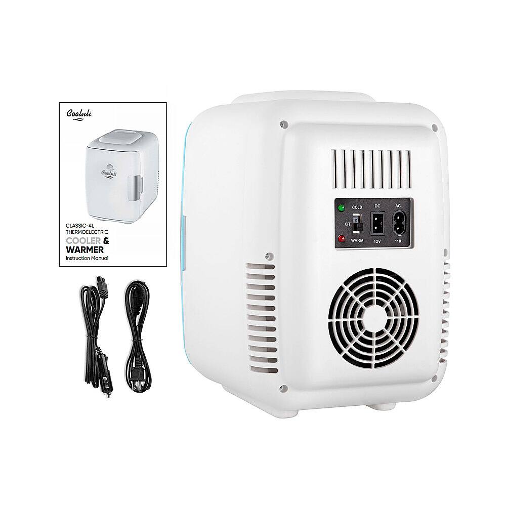 Alt View 16. Cooluli - Classic 0.1 Cu. Ft. Mini Fridge - Blue.