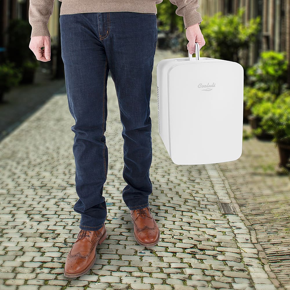 Alt View 14. Cooluli - Infinity 0.5 Cu. Ft. Mini Fridge - White.