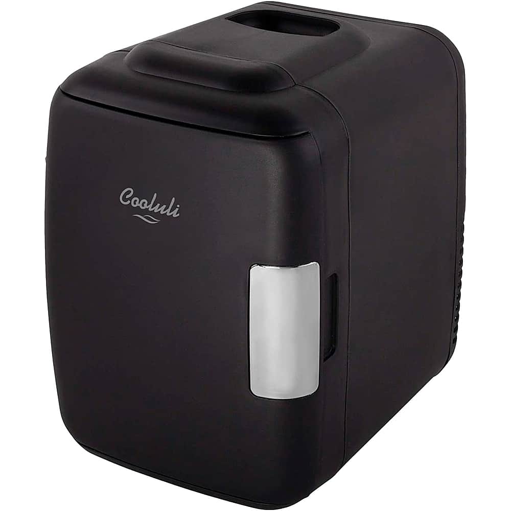 Front Zoom. Cooluli - Classic 0.1 Cu. Ft. Mini Fridge - Black.