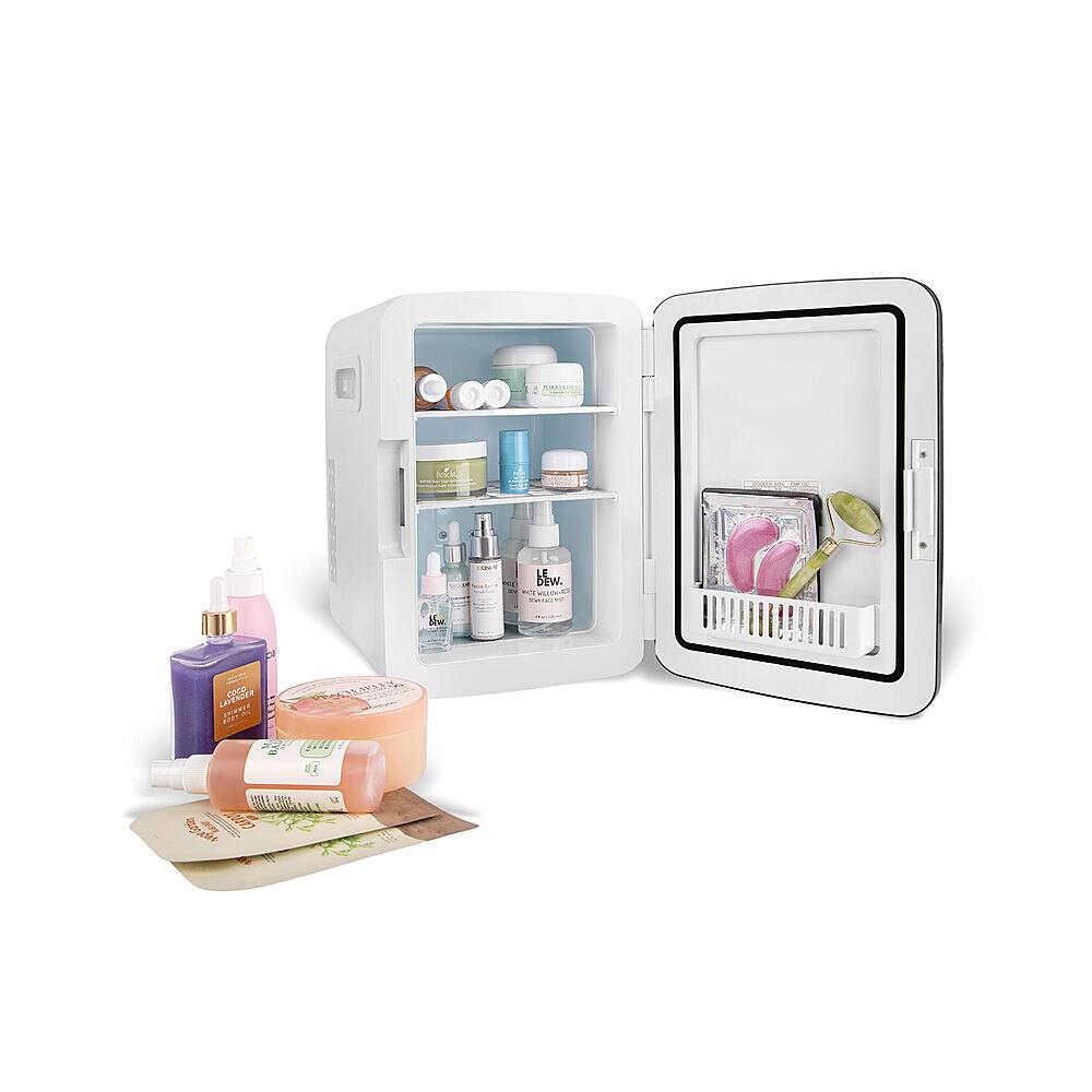 Alt View 11. Cooluli - Classic 0.4 Cu. Ft. Mini Fridge - White.