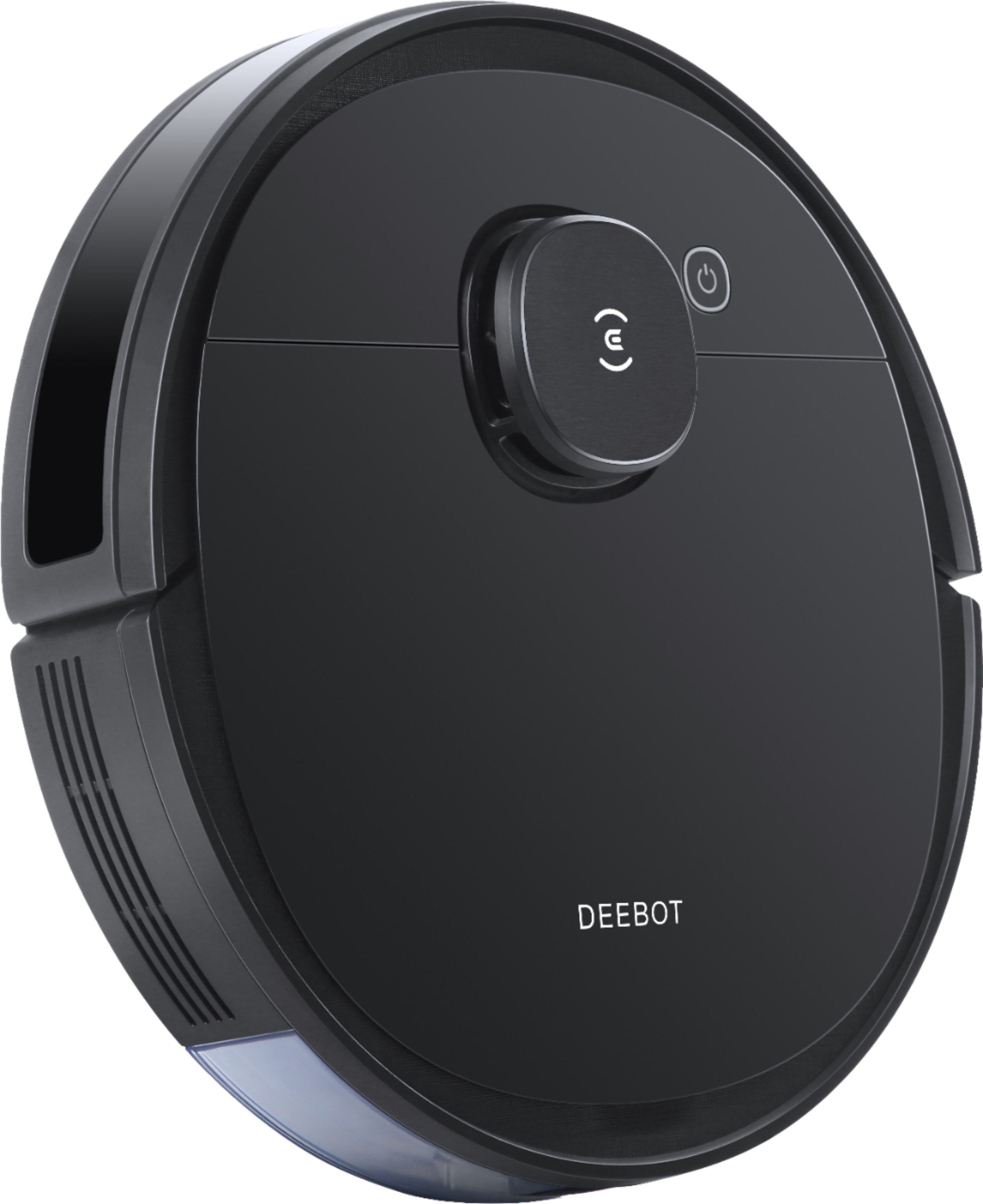 Angle View: ECOVACS Robotics - DEEBOT OZMO T5 Wi-Fi Connected Robot Vacuum & Mop with Advanced Navigation - Black