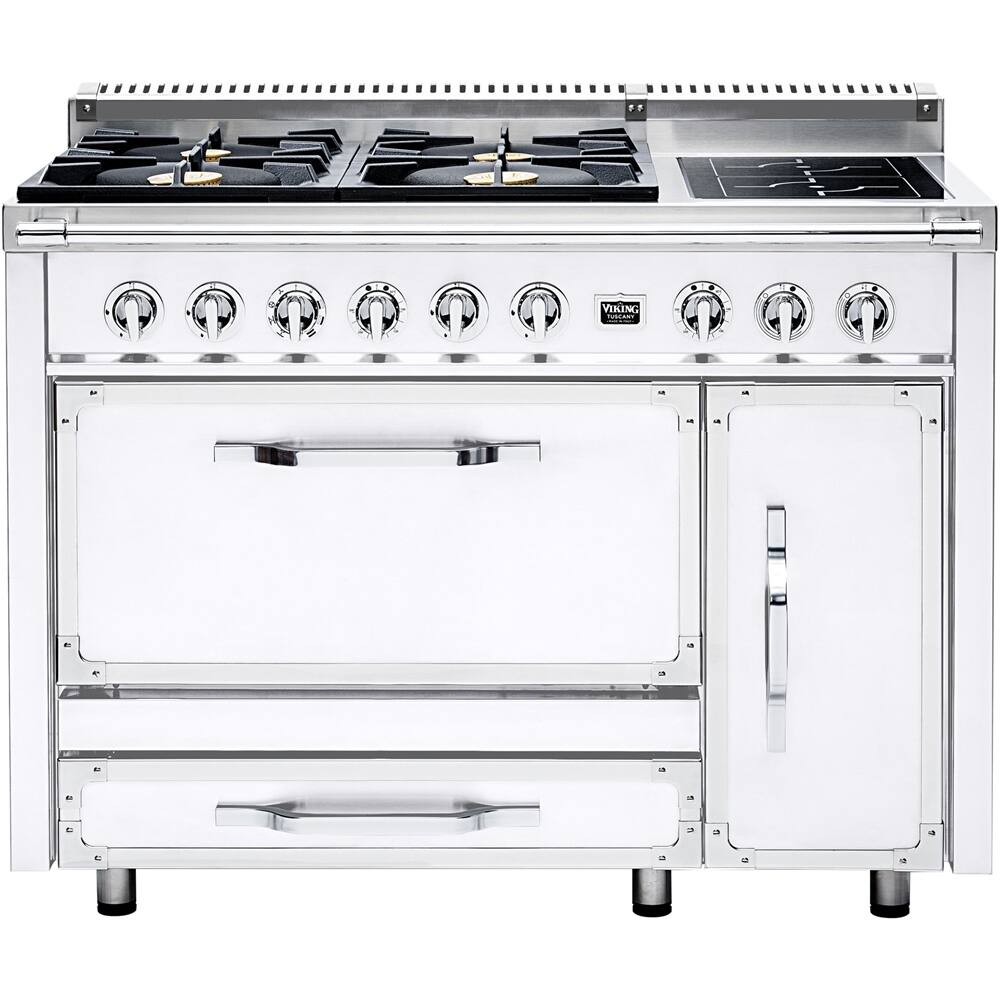 Best Buy Viking Tuscany 6.2 Cu. Ft. Freestanding Double Oven Dual Fuel