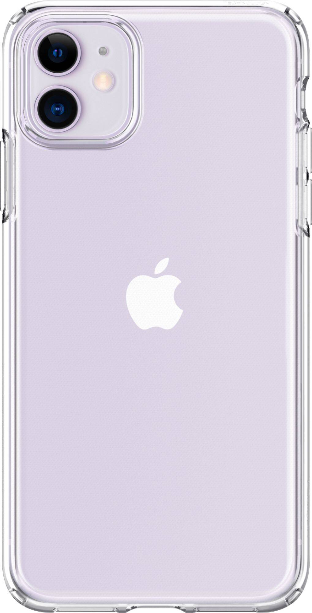 Front. Spigen - Liquid Crystal Case for Apple® iPhone® 11 - Clear.