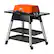 Angle. Everdure by Heston Blumenthal - FORCE Gas Grill - Orange.