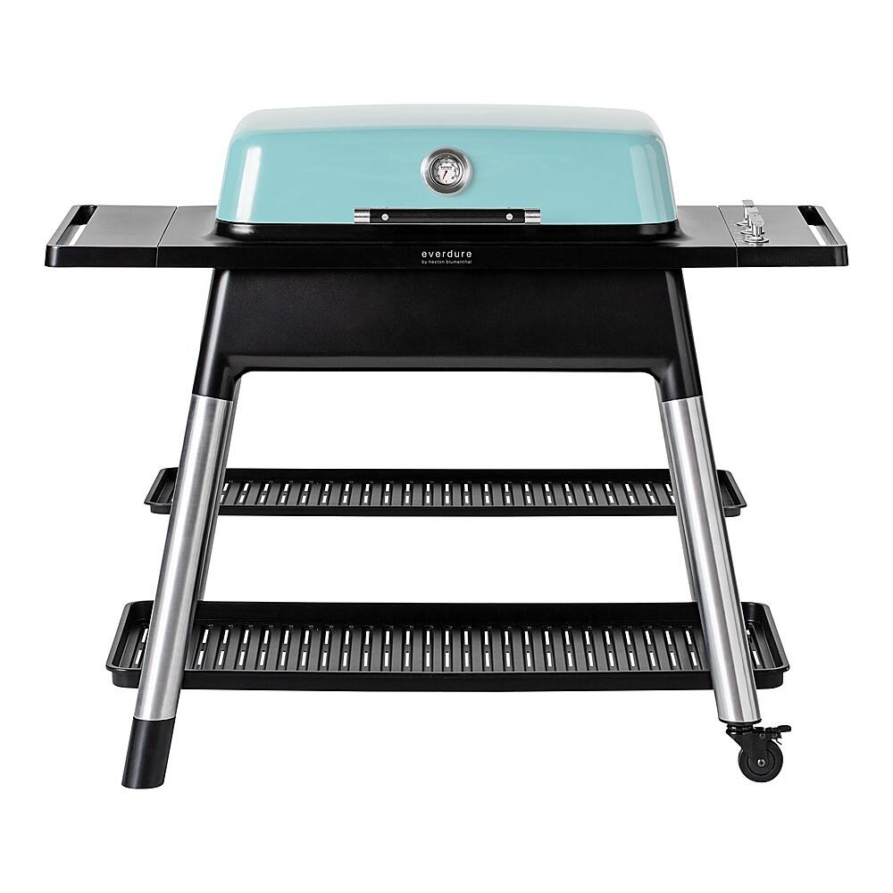 Left View: Everdure by Heston Blumenthal - FURNACE Gas Grill - Mint
