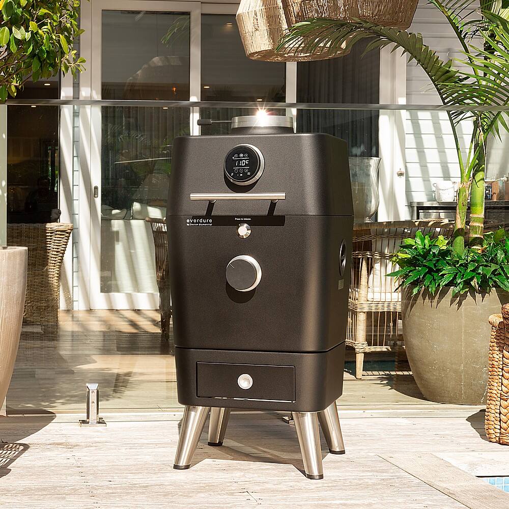 Best Buy Everdure by Heston Blumenthal 4K Charcoal Grill Graphite