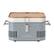 Angle. Everdure by Heston Blumenthal - CUBE Charcoal Grill - Stone.