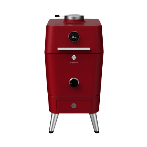 Everdure by Heston Blumenthal - 4K Charcoal Grill - Red