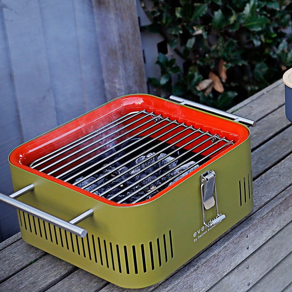 Best Buy Everdure by Heston Blumenthal CUBE Charcoal Grill Orange