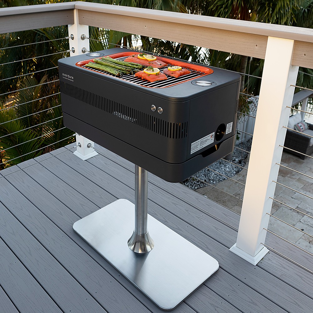 Buy: Everdure by Blumenthal FUSION Charcoal Grill Black HBCE1BSUS