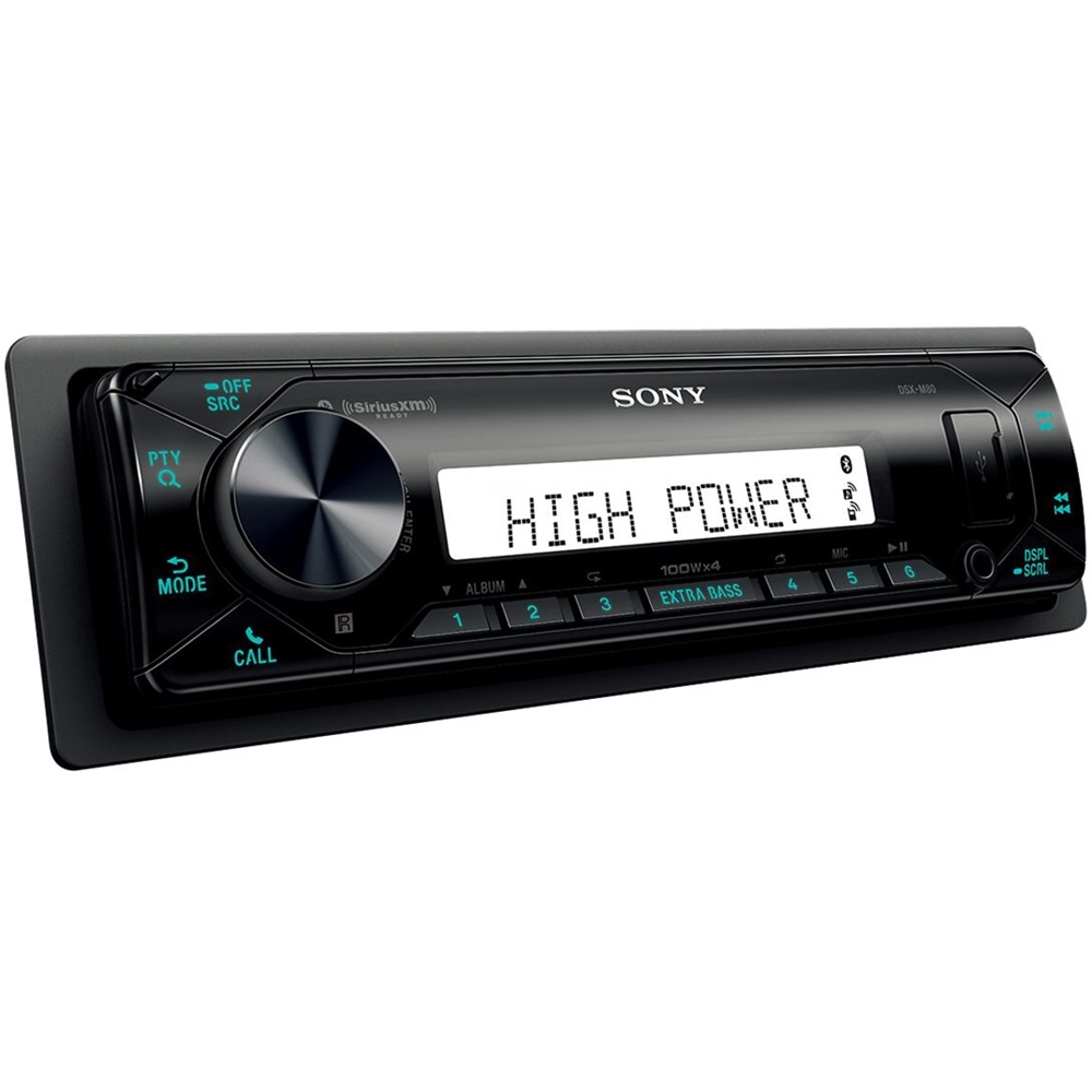 Signaal Geschatte Vrijgevigheid Sony MARINE In-Dash Digital Media Receiver with Built-in Bluetooth Black  DSXM80 - Best Buy