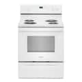 Whirlpool - 30 in. Wide 4 element 4.8 cu. ft. Freestanding Electric Range with Keep Warm Setting - White