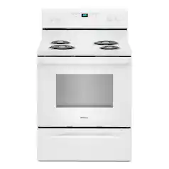 Whirlpool - 4.8 Cu. Ft. Freestanding Electric Range with Keep Warm Setting - White - Front_Zoom