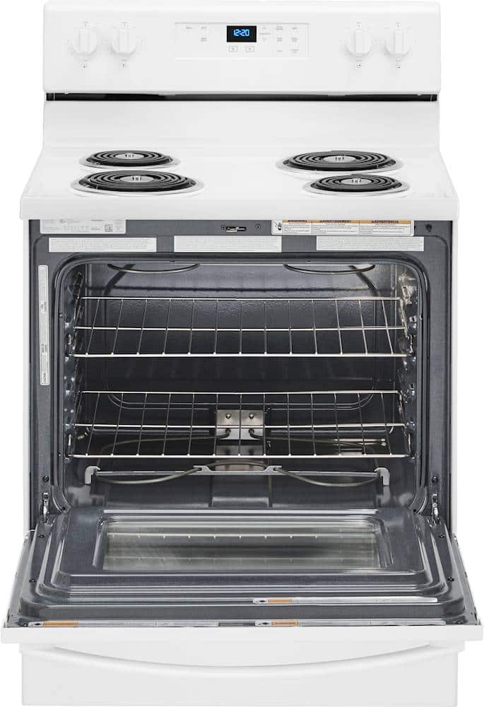 Alt View 2. Whirlpool - 4.8 Cu. Ft. Freestanding Electric Range with Keep Warm Setting - White.