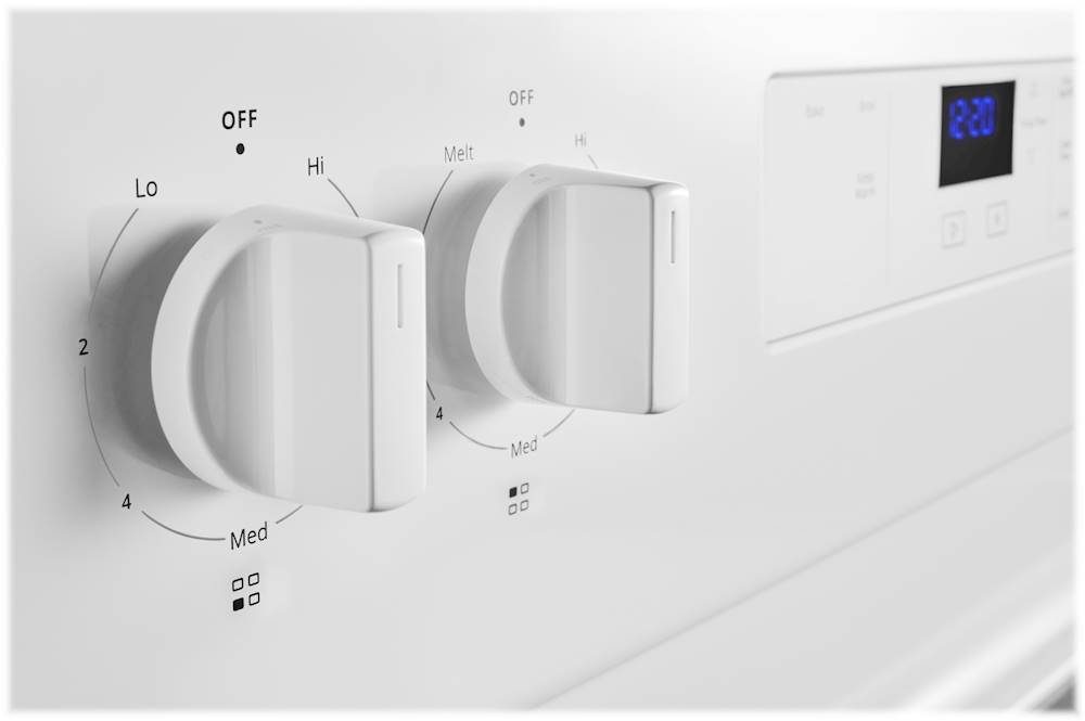 Alt View 13. Whirlpool - 4.8 Cu. Ft. Freestanding Electric Range with Keep Warm Setting - White.