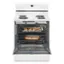 Left. Whirlpool - 4.8 Cu. Ft. Freestanding Electric Range with Keep Warm Setting - White.