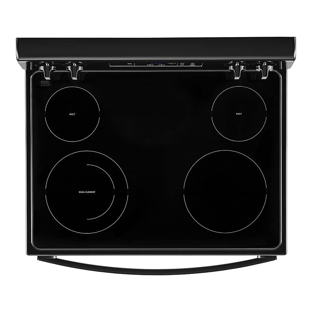 Alt View 2. Whirlpool - 5.3 Cu. Ft. Freestanding Electric Range with Keep Warm Setting - Black.