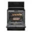 Left. Whirlpool - 5.3 Cu. Ft. Freestanding Electric Range with Keep Warm Setting - Black.