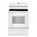 Front. Whirlpool - 5.3 Cu. Ft. Freestanding Electric Range with Keep Warm Setting - White.