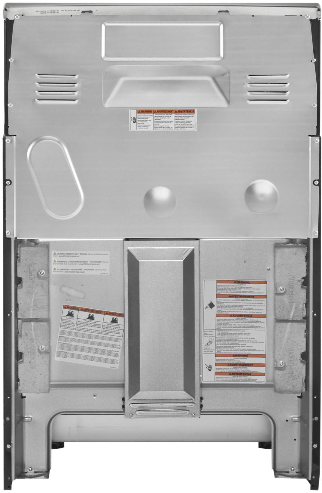 Alt View 12. Whirlpool - 5.3 Cu. Ft. Freestanding Electric Range with Keep Warm Setting - Stainless Steel.
