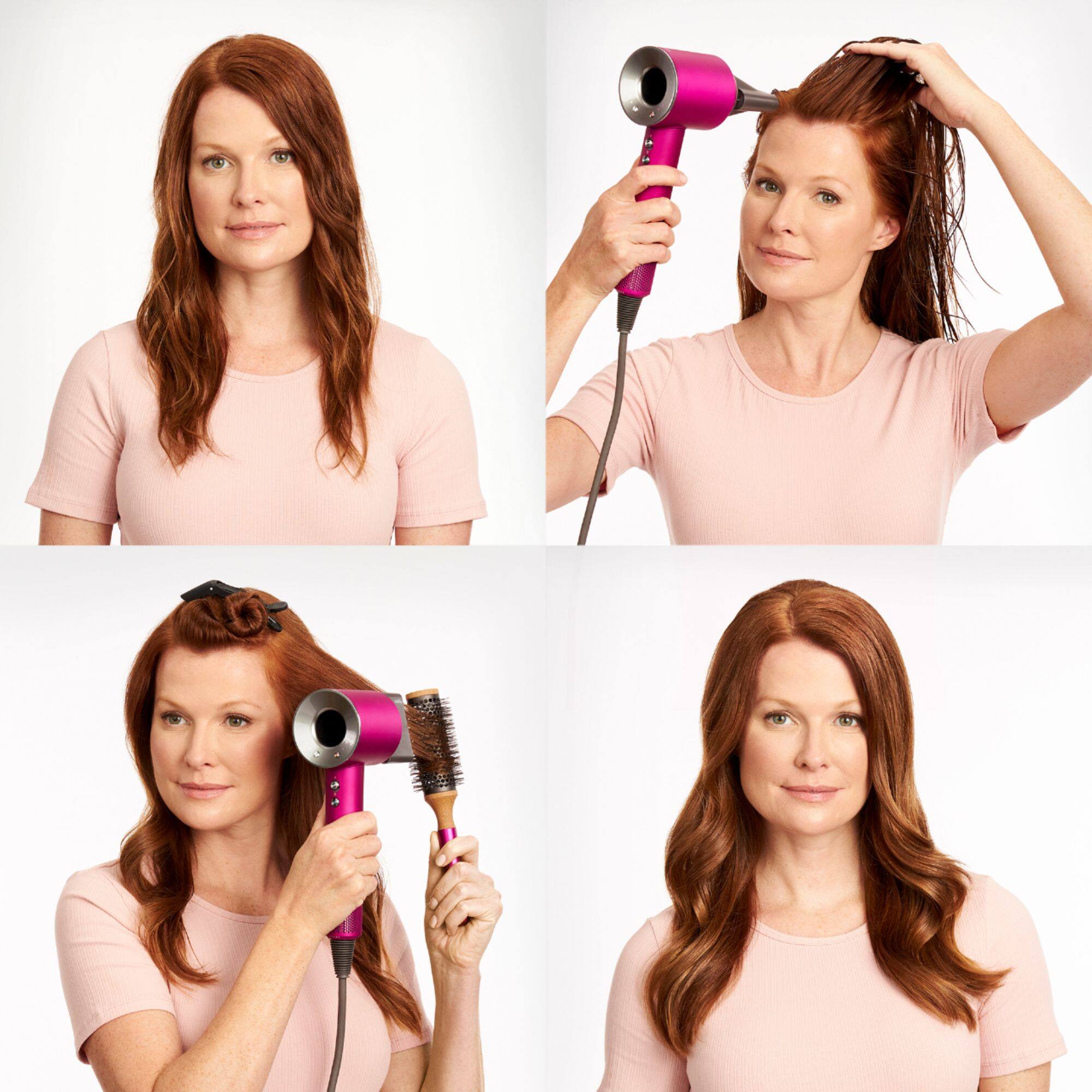 Alt View 15. Dyson - Supersonic hair dryer gift edition - Fuchsia/Nickel.