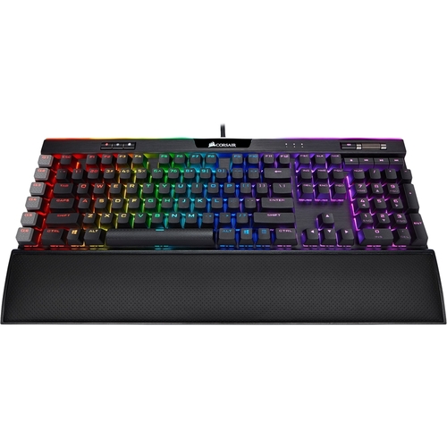 CORSAIR - Gaming K95 PLATINUM XT Wired Mechanical CHERRY MX RGB Brown Switch Keyboard with Back Lighting - Black