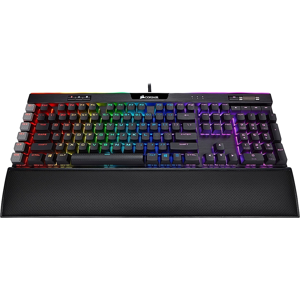 Best Buy Corsair Gaming K95 Platinum Xt Wired Mechanical Cherry Mx Rgb Brown Switch Keyboard With Back Lighting Black Ch Na