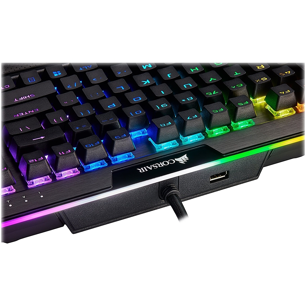 Corsair Gaming K95 Platinum Xt Wired Mechanical Cherry Mx Rgb Brown Switch Keyboard With Back Lighting Black Ch Na Best Buy