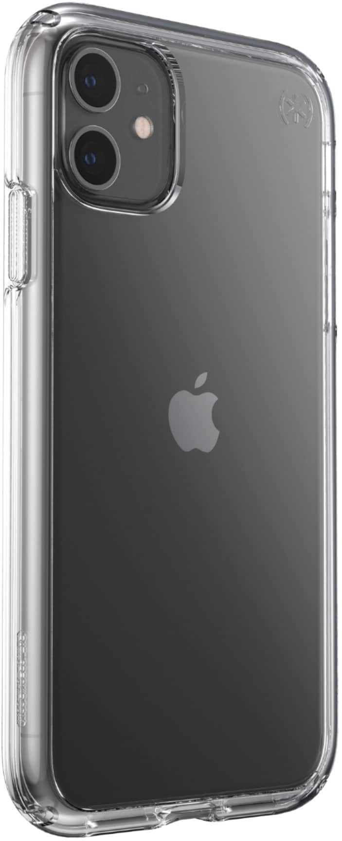 Angle. Speck - Presidio Perfect Case for Apple iPhone 11 - Clear.
