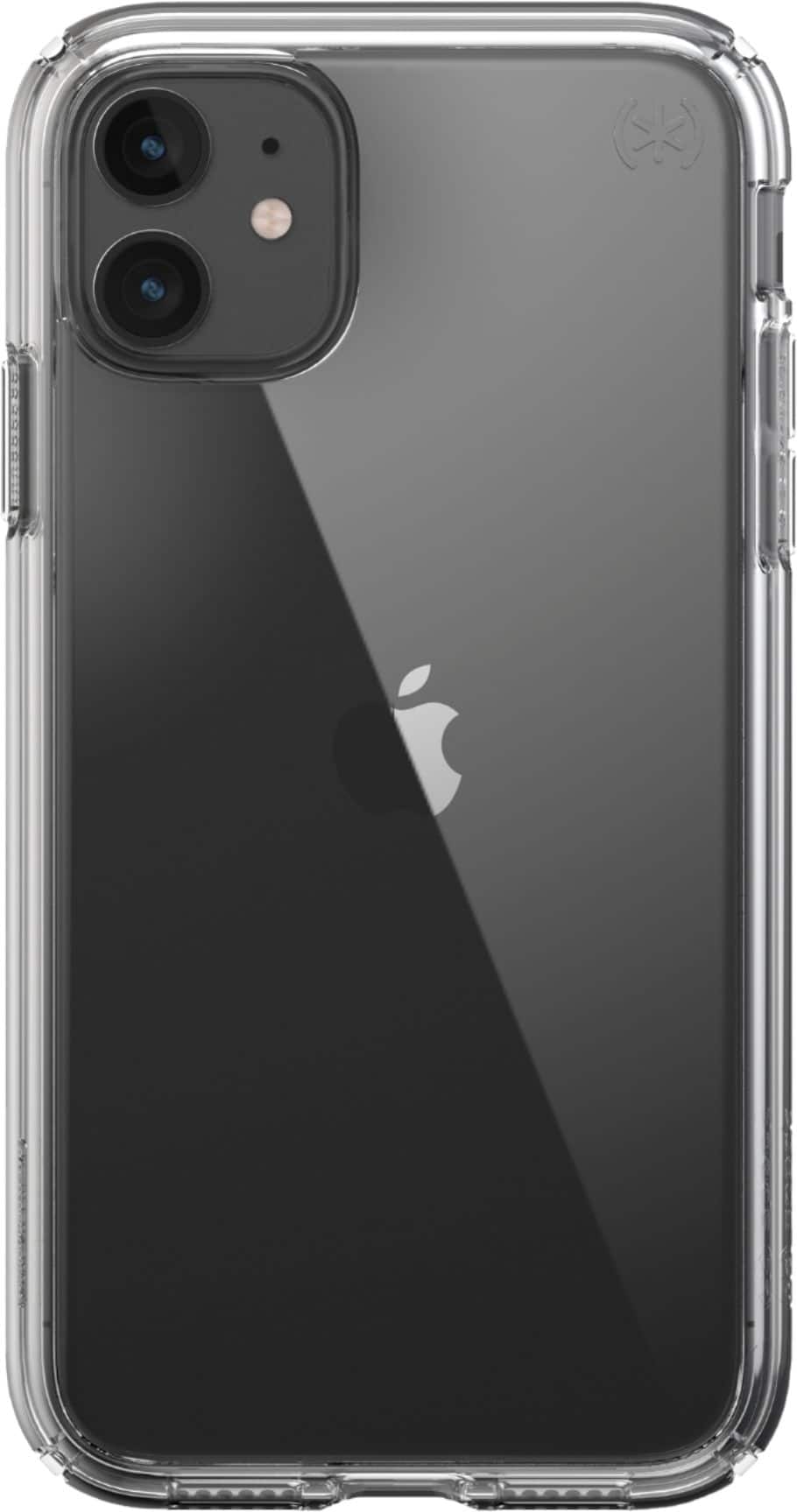 Front. Speck - Presidio Perfect Case for Apple iPhone 11 - Clear.