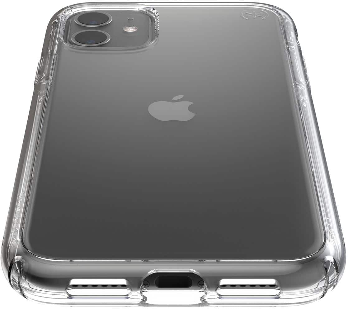 Alt View 12. Speck - Presidio Perfect Case for Apple iPhone 11 - Clear.