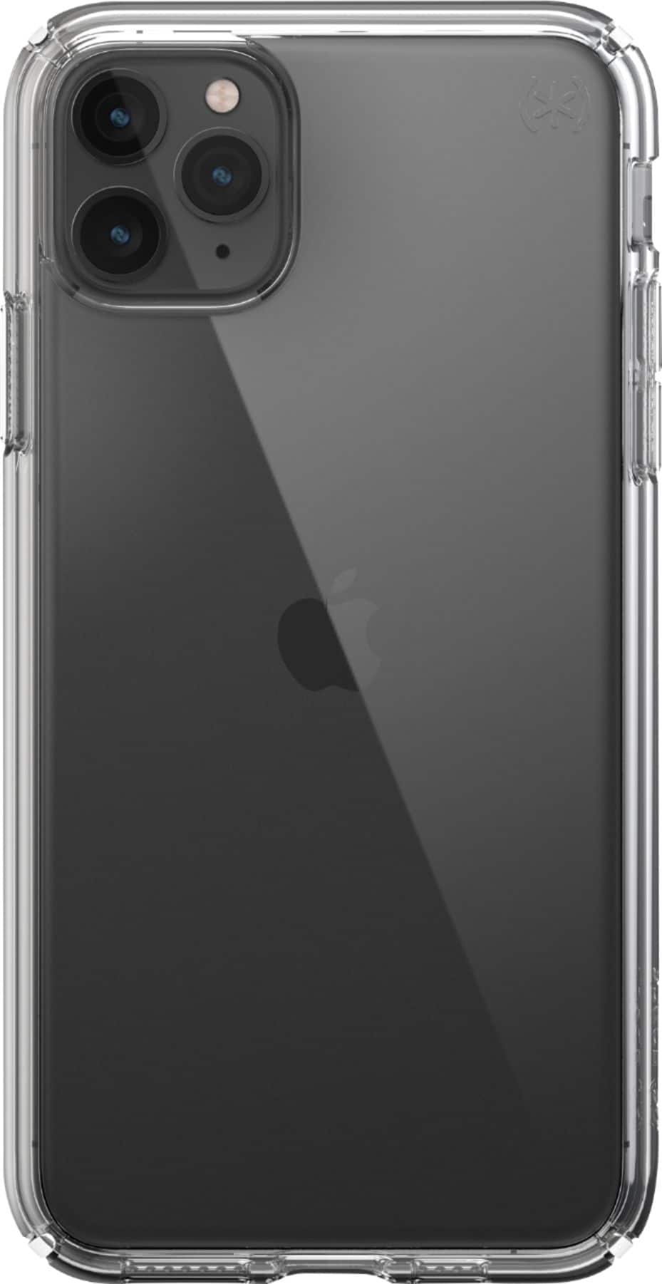 Front. Speck - Presidio Perfect Case for Apple iPhone 11 Pro Max - Clear.