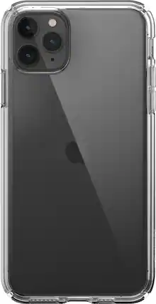 Front. Speck - Presidio Perfect Case for Apple iPhone 11 Pro Max - Clear.