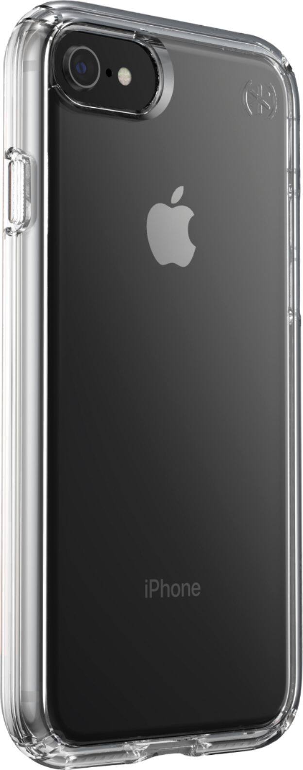 Angle. Speck - Presidio Pro Case for Apple® iPhone® 6, 6s, 7, 8 and SE (2nd Generation) - Perfect Clear.