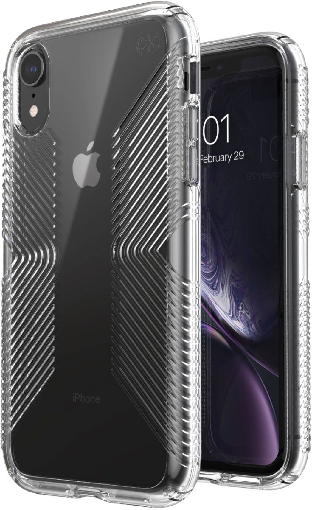 Best Buy Speck Presidio Perfect Clear + Grip Case for Apple® iPhone