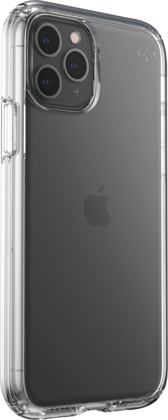 Angle View: Survivor - Clear Wallet Case for Apple® iPhone® 11 Pro - Clear/Black