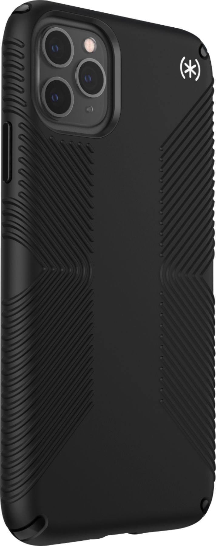 Angle View: Apple - Geek Squad Certified Refurbished iPhone 11 Pro Max Smart Battery Case - Black