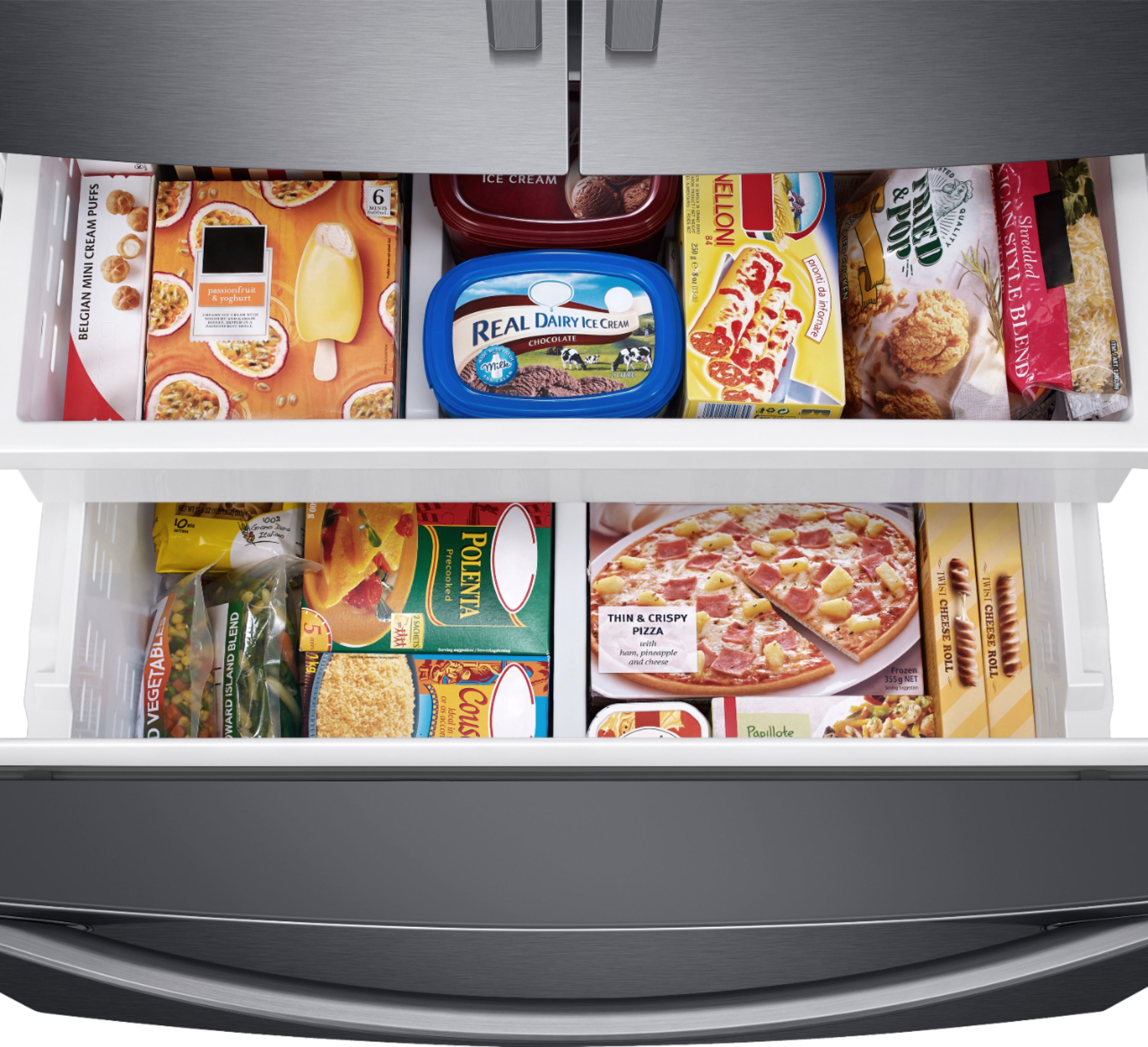Samsung Refrigerators - French Door External 27 Cu Ft - RF27T5201SS