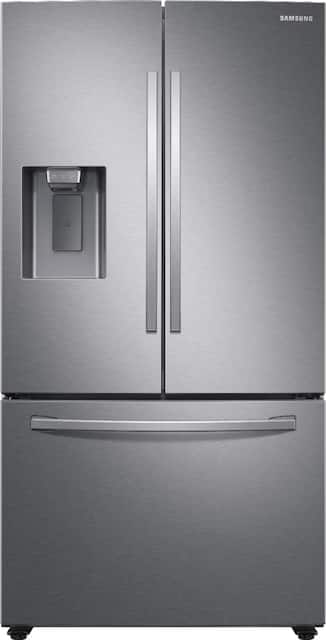 Samsung 27 Cu Ft French Door Refrigerator Stainless Steel Rf27t5201sr Aa Best Buy
