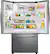 Alt View 1. Samsung - 27 cu. ft. 3-Door French Door Refrigerator with External Water & Ice Dispenser - Stainless Steel.