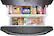 Alt View 11. Samsung - 26.5 cu. ft. 3-Door French Door Smart Refrigerator with Family Hub - Black Stainless Steel.