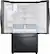 Alt View 2. Samsung - 26.5 cu. ft. 3-Door French Door Smart Refrigerator with Family Hub - Black Stainless Steel.