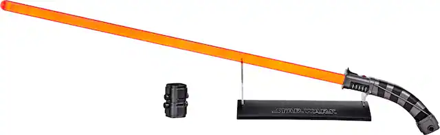 Front. Hasbro - Star Wars The Black Series Asajj Ventress Force FX Lightsaber.