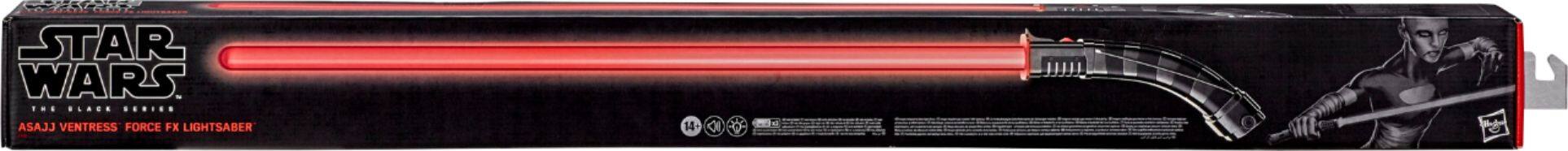 Alt View 12. Hasbro - Star Wars The Black Series Asajj Ventress Force FX Lightsaber.