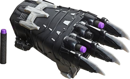 Nerf Power Moves Marvel Avengers Black Panther Power Slash Dart Launching Toy E7372 Best Buy