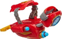Front Zoom. Nerf - Power Moves Marvel Avengers Iron Man Repulsor Blast Dart-Launching Toy.