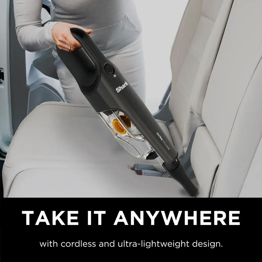 Shark | UltraCyclone | Take it Anywhere with cordless and ultra-lightweight design.