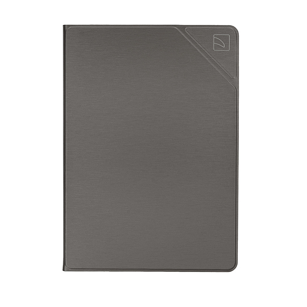 TUCANO - 10.2" Milano Italy Metal Slim Folio Case for iPad 2019 - Space Gray