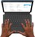 Alt View Zoom 12. Lenovo - IdeaPad Duet Chromebook - 10.1” (1920x1200) Touch 2-in-1 Tablet - MediaTek P60T - 4G RAM - 128G eMCP4x - with Keyboard - Ice Blue + Iron Gray.